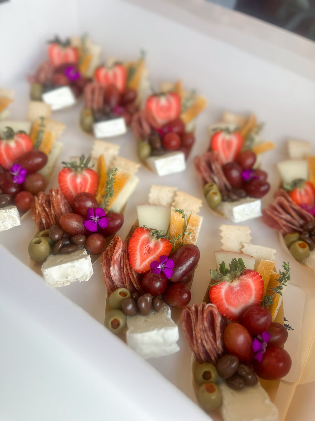 Mini Charcuterie Boats